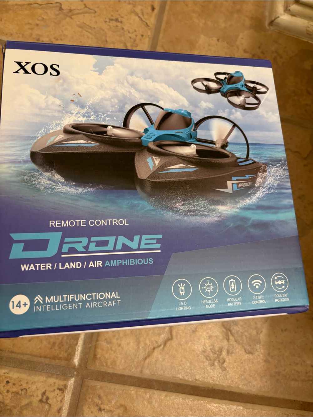 Mini 3 in 1 Indoor & Outdoor Remote Drone, RC Airplane Plane, RC Quadcopter